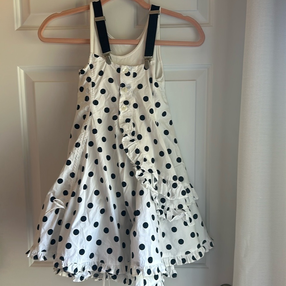 Jottum Girls Salanya Polka Dot Summer Suspender Dress  Sz US 6
